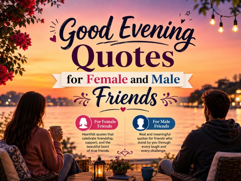 Evening Quotes 