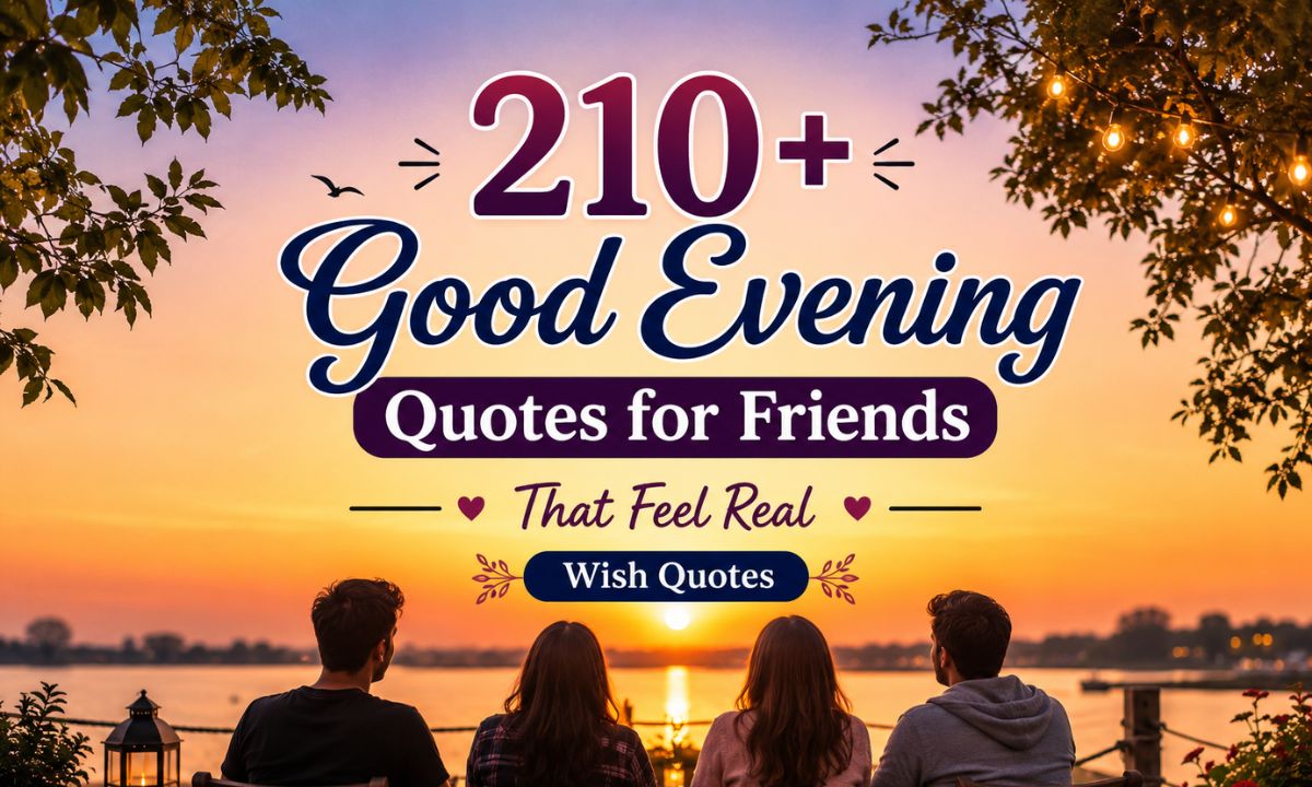 Evening Quotes