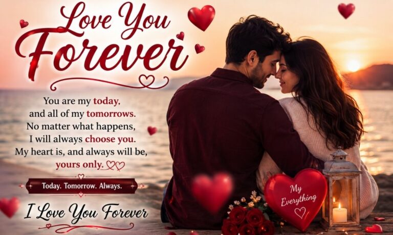 Romantic Love You Forever Quotes for Him