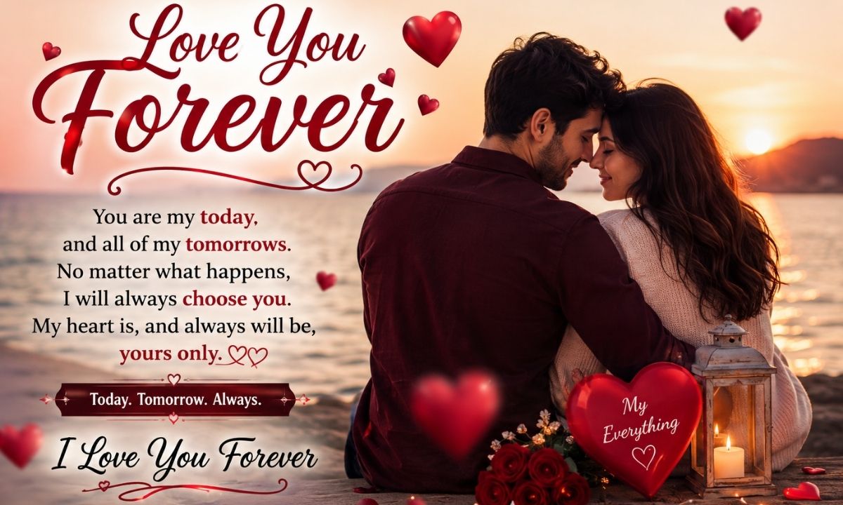 Romantic Love You Forever Quotes for Him