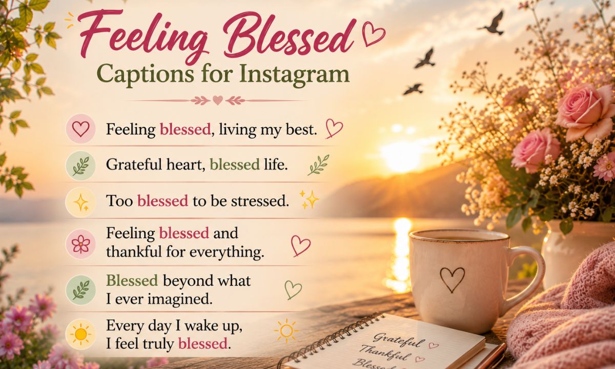 blessed captions