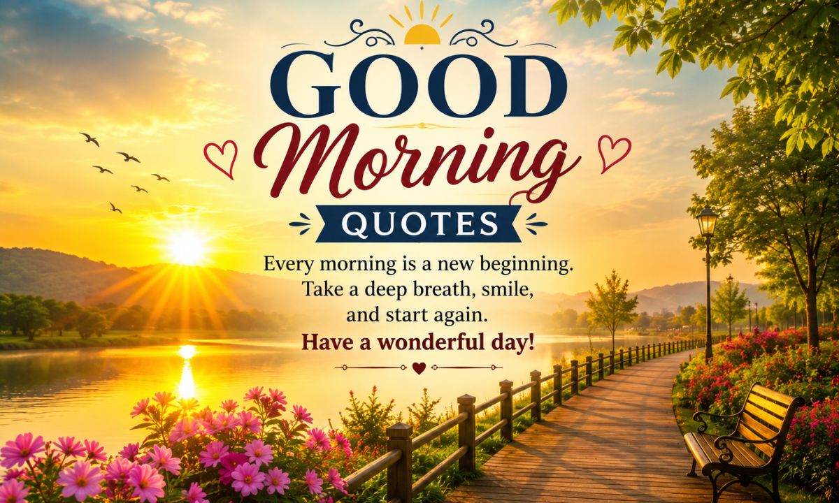 good morning