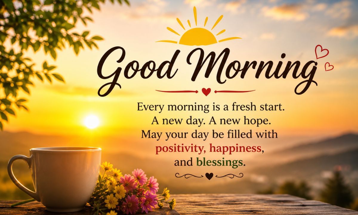 good morning