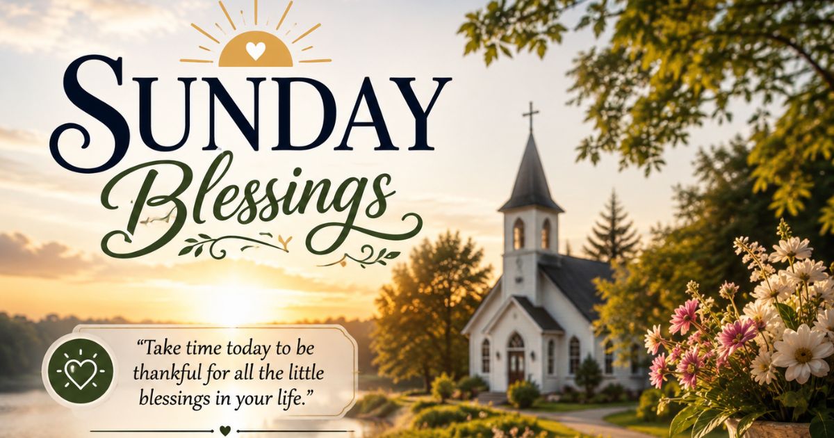 sunday blessings