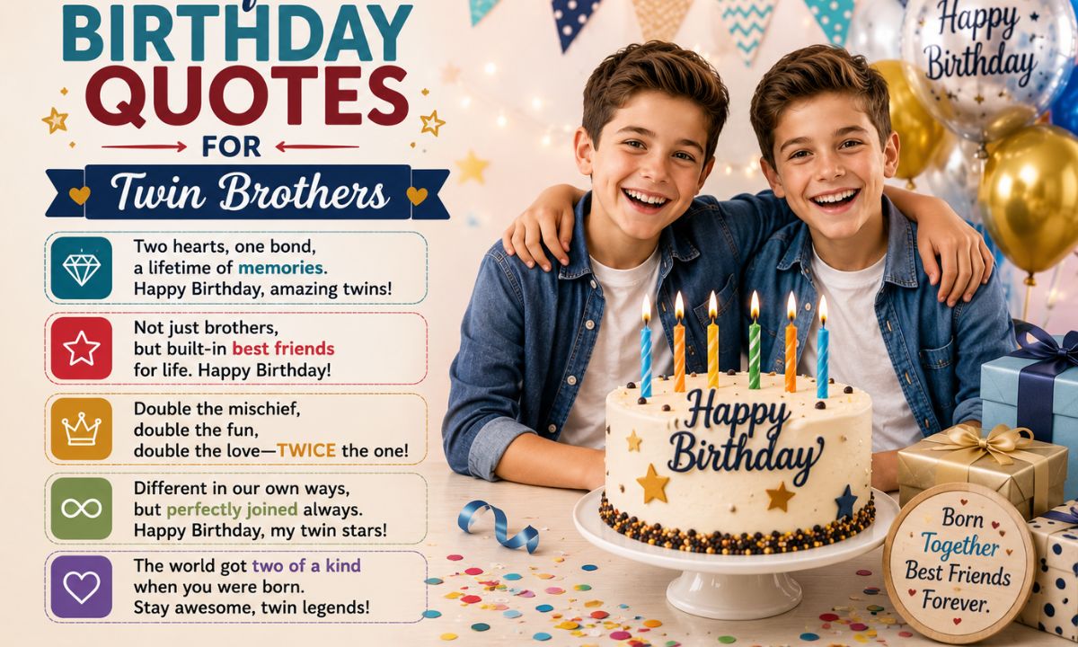 twin brothers