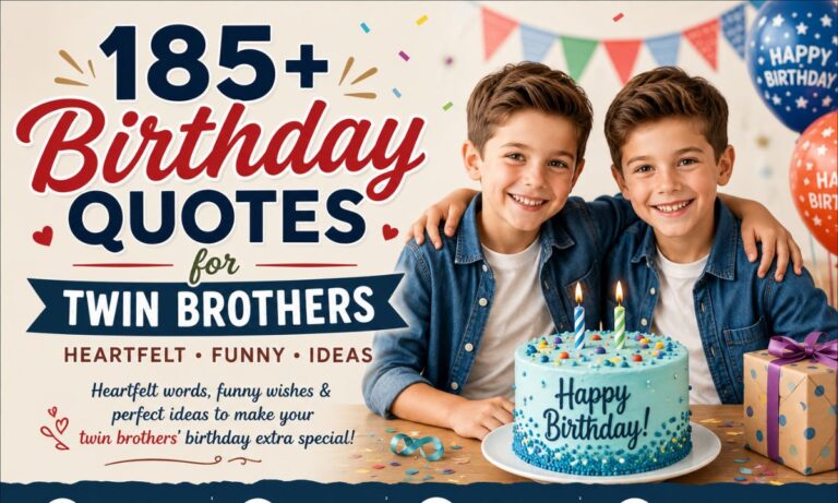 twin brothers