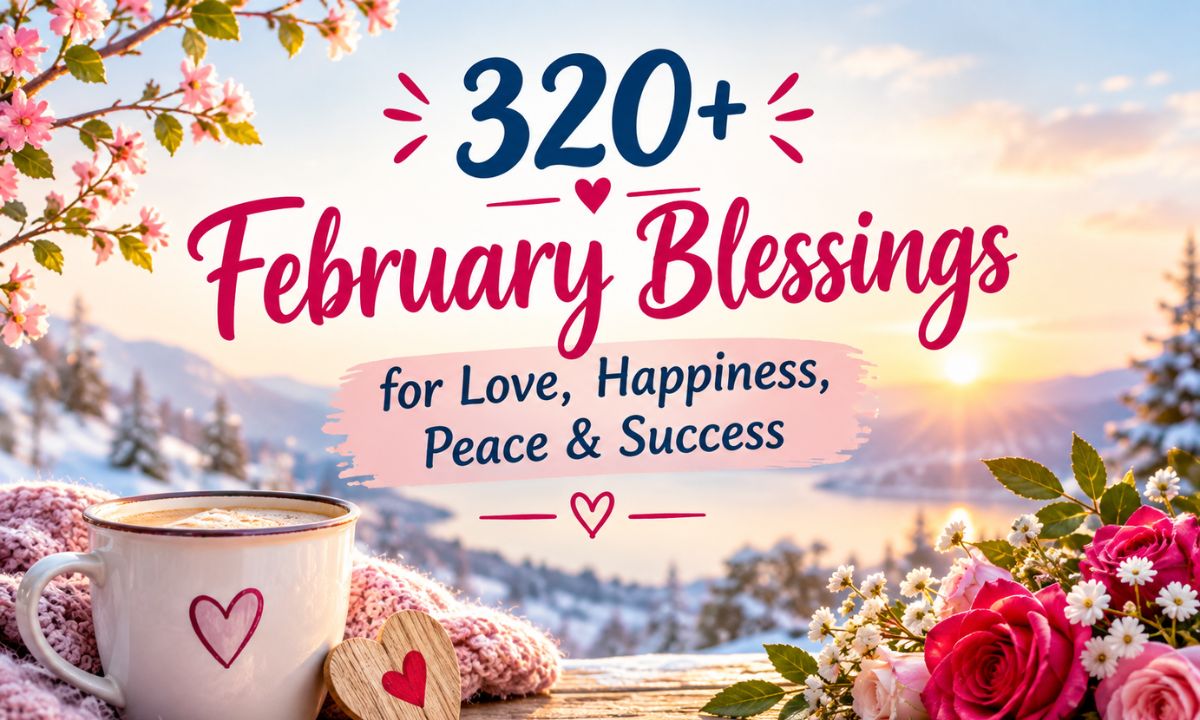 320+ February Blessings for Love, Happiness, Peace & Success