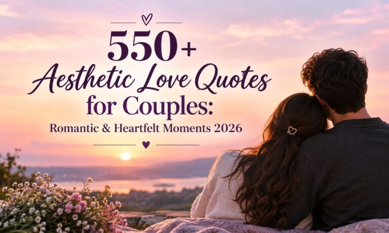 Aesthetic Love Quotes for Couples