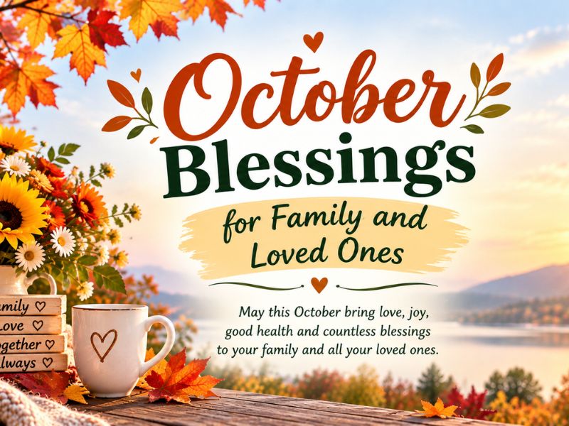 October Blessings
