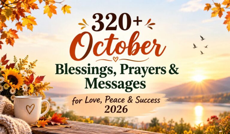 October Blessings