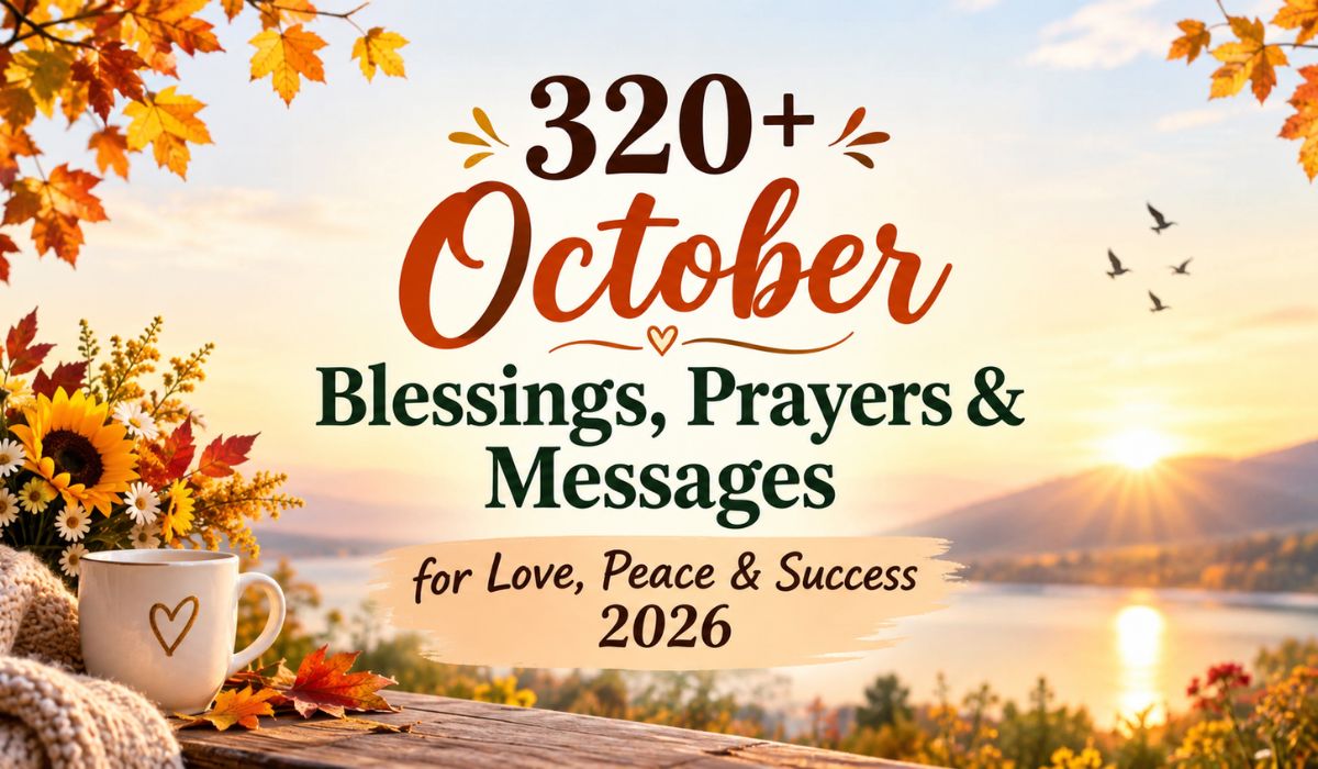October Blessings